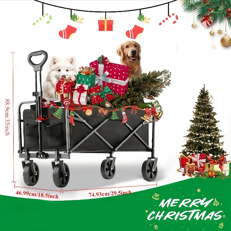 Collapsible Folding Wagon Cart