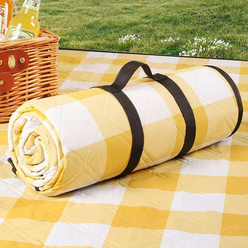 OEM Custom Logo Waterproof Picnic Mat - Portable Foldable Outdoor Camping Beach Moisture-Proof Blanket